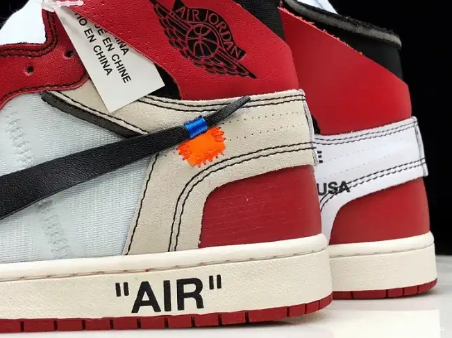 The Chicago Off-White 1 Ten Jordan Retro Air AA3834-101 0703